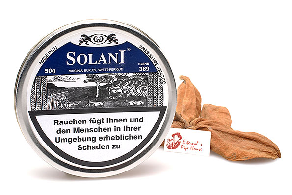 Solani Blau Blend 369 Pipe tobacco 50g Tin Solani Blau Blend 369 Pipe tobacco 50g Tin